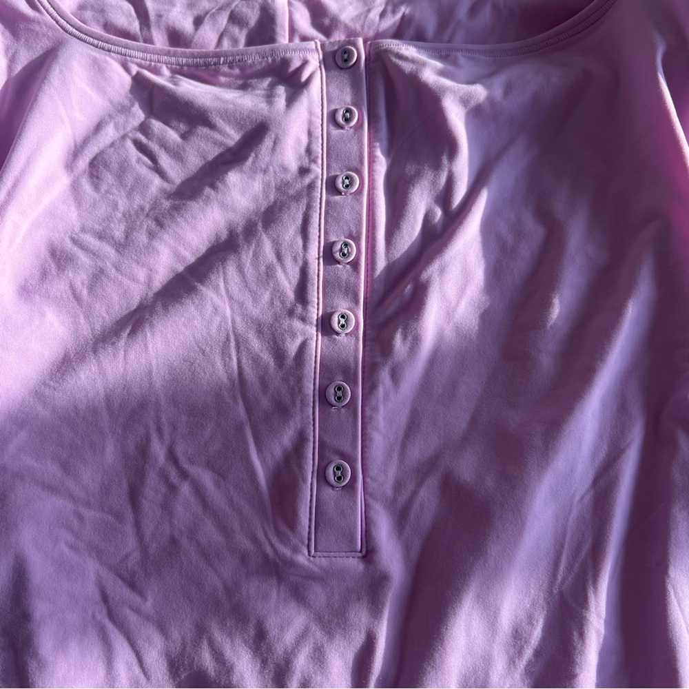 SKIMS LACE LONG SLEEVE ONESIE | PETAL - Picture 9 of 9
